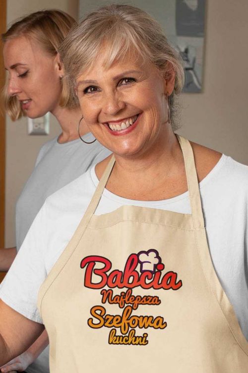 Fartuch Bawełniany Babcia szefowa kuchni