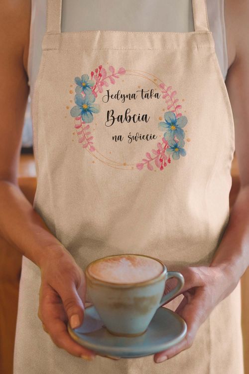 Fartuch Bawełniany Jedyna taka Babcia