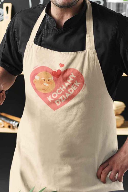 Fartuch Bawełniany Kochany Dziadek