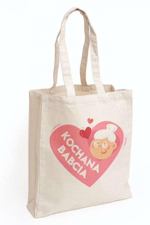 Torba Bawełniana Canvas Kochana Babcia