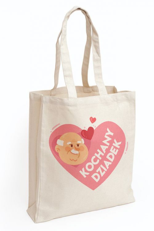 Torba Bawełniana Canvas Kochany Dziadek