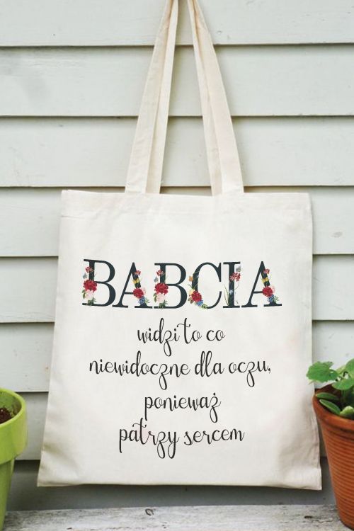 Torba Eko Babcia widzi sercem