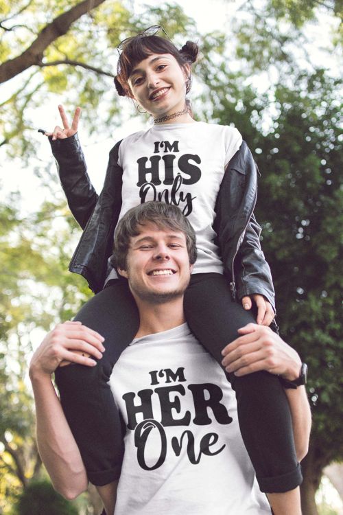 Komplet T-shirt dla par One and only couple