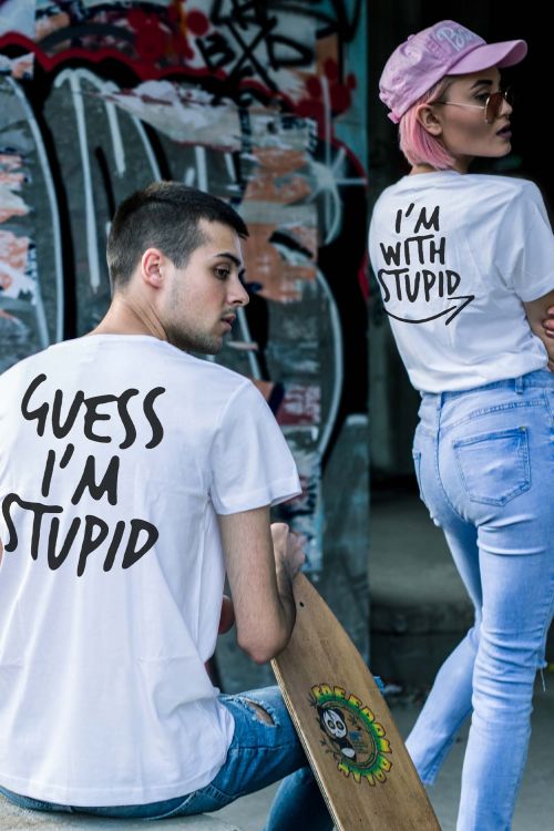 Komplet T-shirt dla par Funny couple