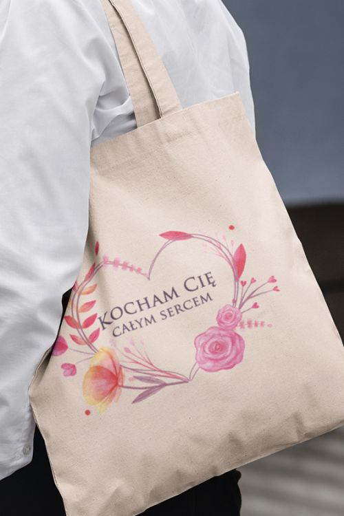 Torba Eko Kocham Cię całym sercem