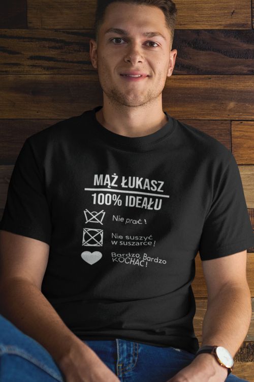 T-shirt PERSONALIZACJA Mąż idealny