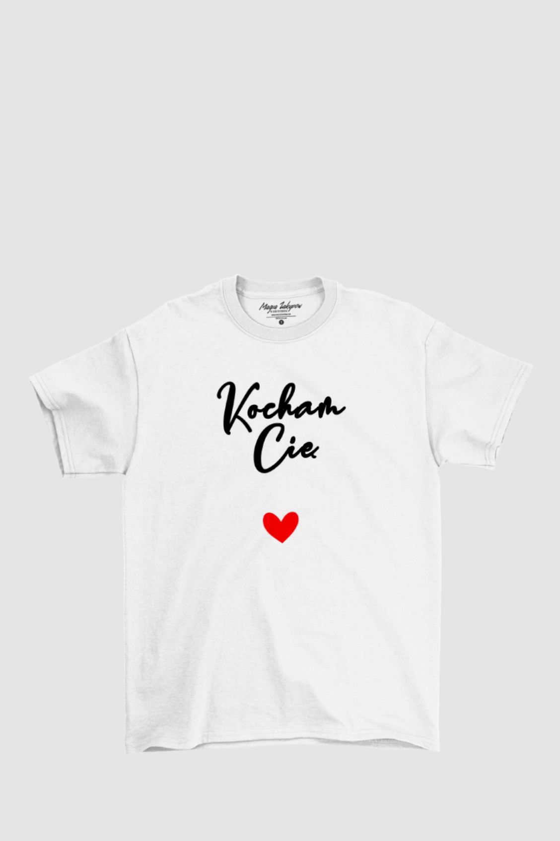 T-shirt PERSONALIZACJA Kocham Cię serce