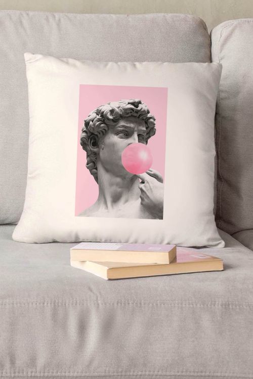 Poduszka Bawełniana Canvas David Art