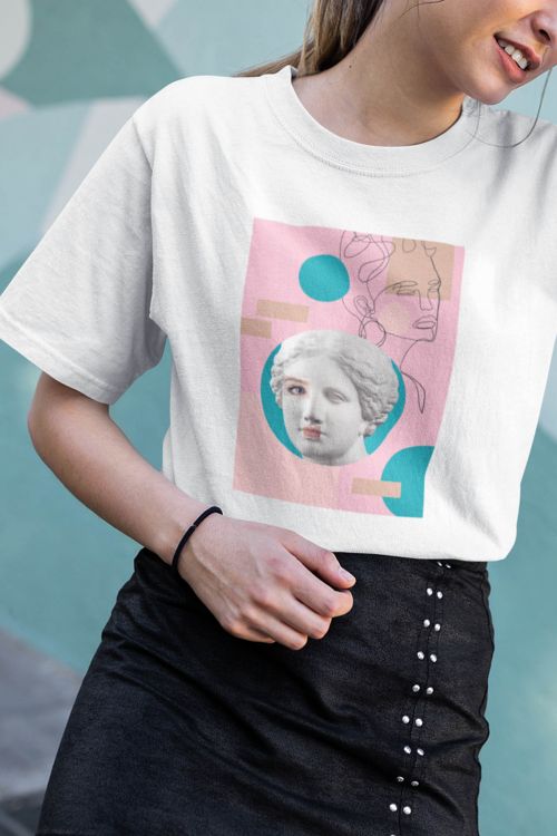 T-shirt Artistic geometry