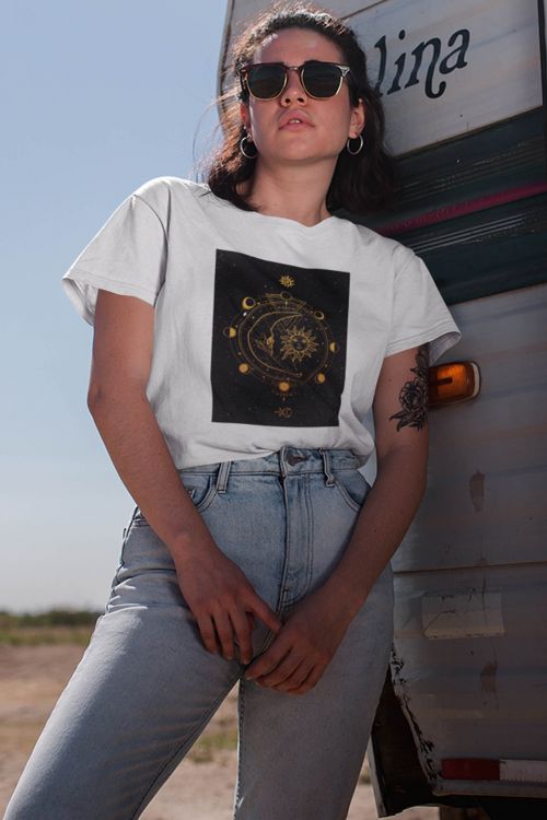 T-shirt Moon and Sun