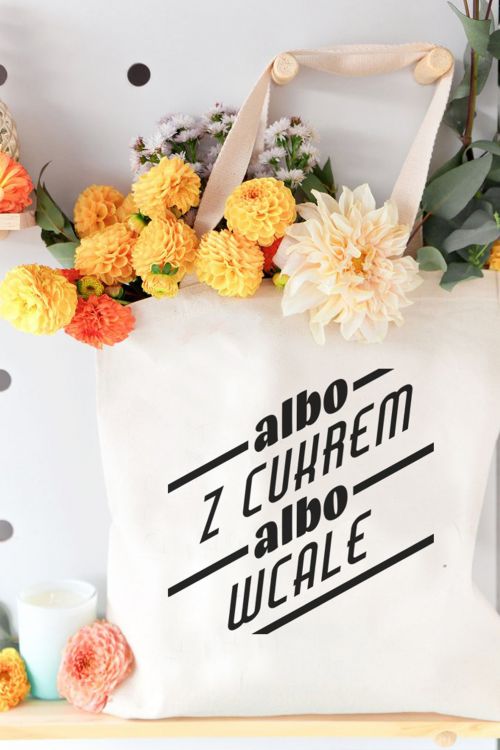 Torba Eko Albo z cukrem albo wcale