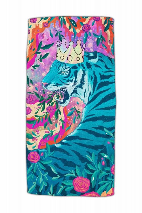 Ręcznik Tiger King Flowers