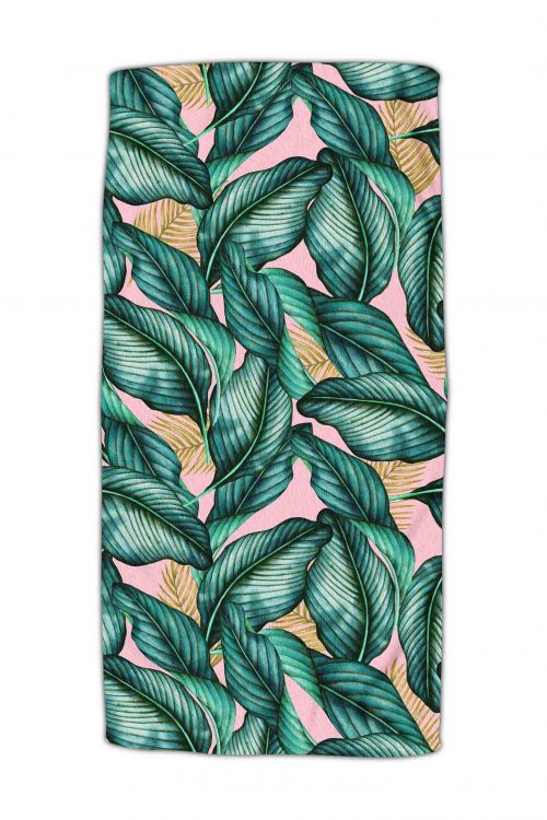 Ręcznik Tropical Green Leaves