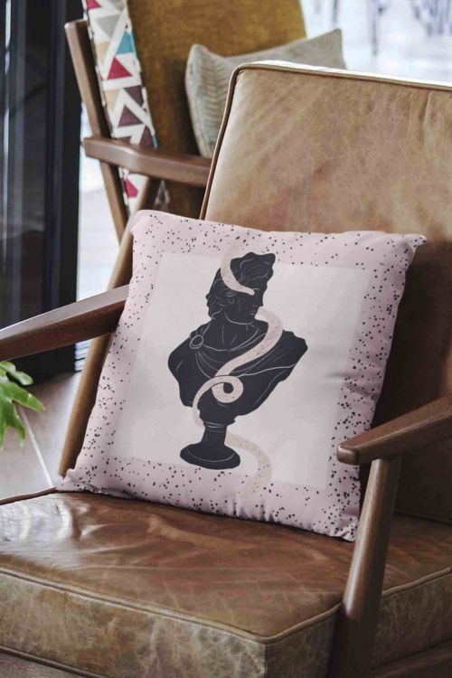 Poduszka Man Sculpture