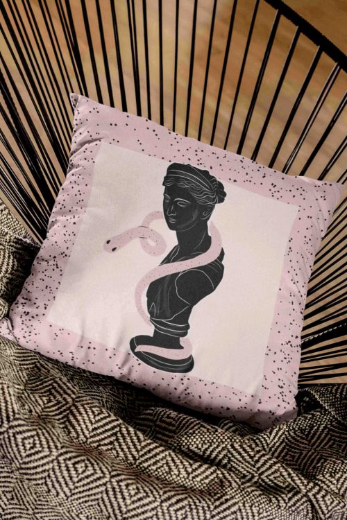 Poduszka Woman Sculpture 