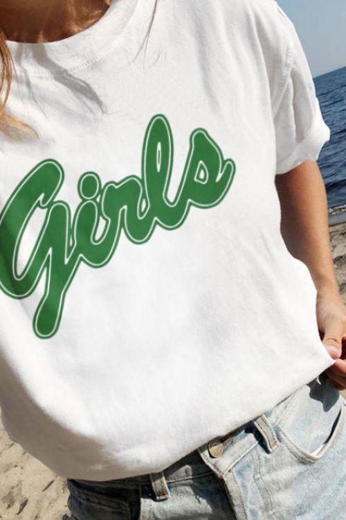 T-shirt Girls Green