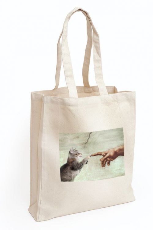 Torba Bawełniana Michelangelo Pussycat 