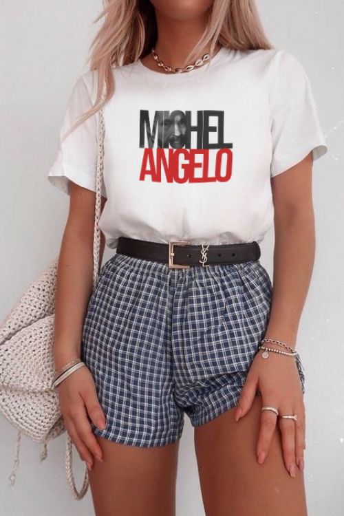 T-shirt Michelangelo Type