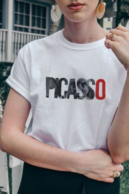 T-shirt Picasso Type