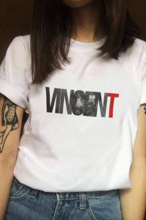 T-shirt Vincent Type