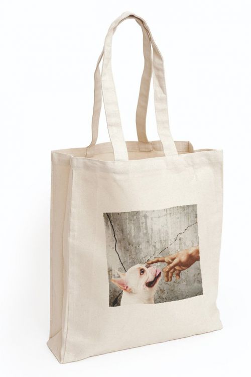 Torba Bawełniana Buldog Michelangelo