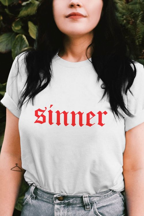 T-shirt Sinner