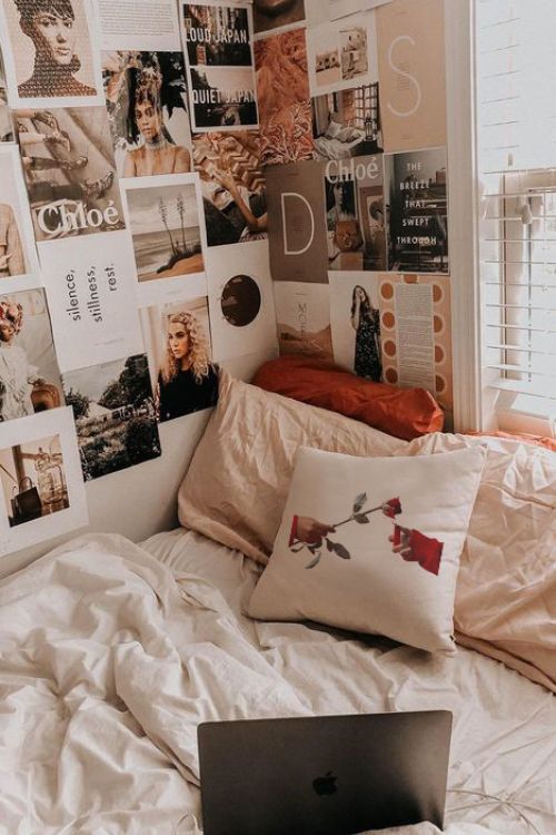 Poduszka Bawełniana Canvas Rose in the fire