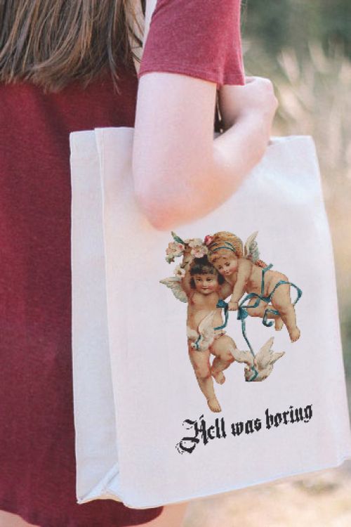 Torba Bawełniana Hell Was Boring