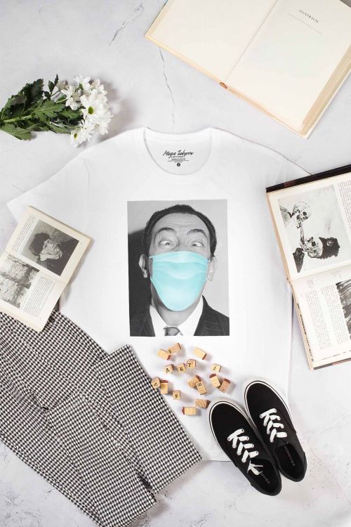T-shirt Salvador Dali Scream Mask 