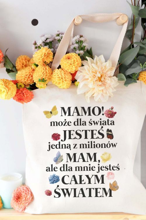 Torba Eko Mamo jesteś całym światem