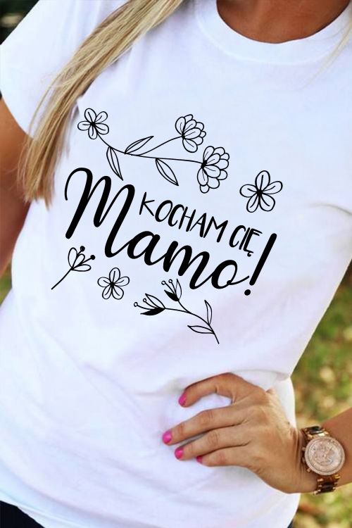 T-shirt Kocham Cię Mamo