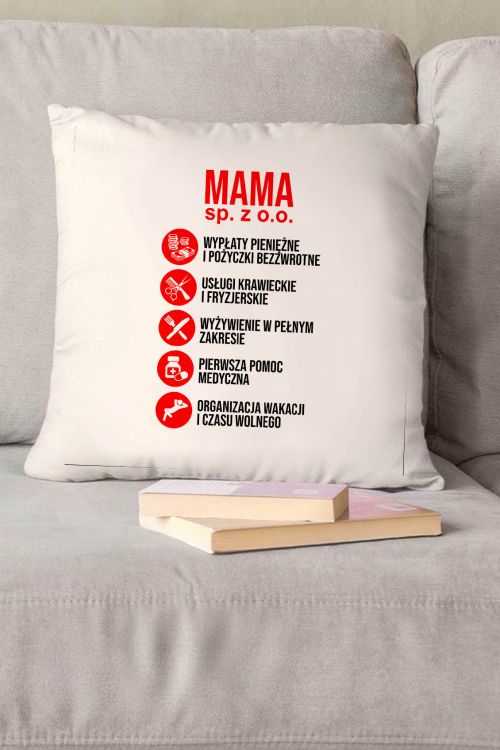 Poduszka Bawełniana Canvas Mama Sp. z o.o.