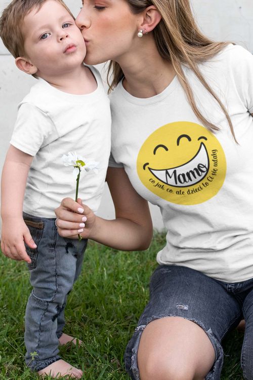 T-shirt Mamo dzieci Ci się udały