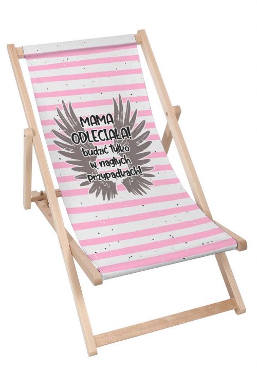 Leżak klasyczny Mama Odleciała