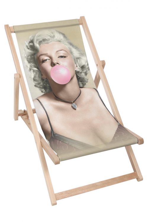 Leżak Klasyczny Bubble Gum Marilyn