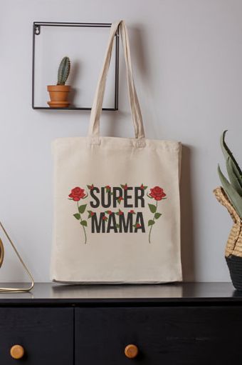 Torba Bawełniana Super Mama