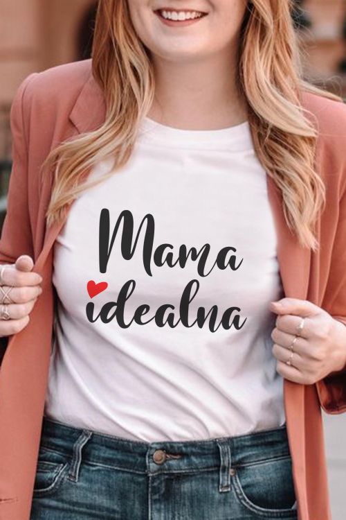 T-shirt Mama Idealna