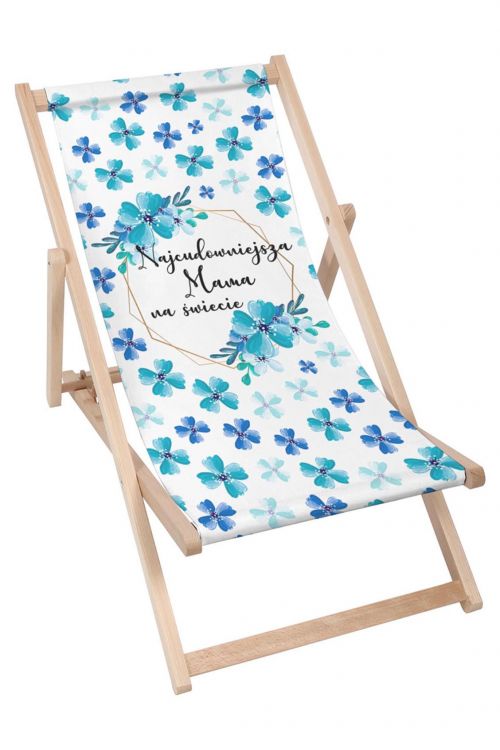 Leżak klasyczny Najcudowniejsza Mama na świecie