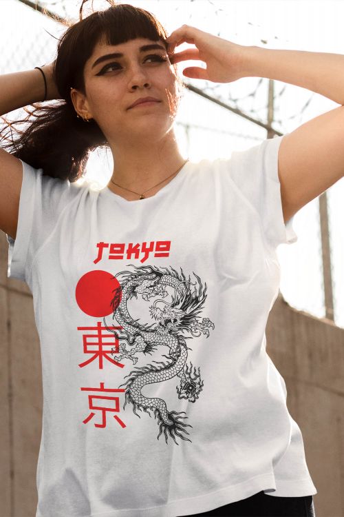 T-shirt Tokyo Dragon