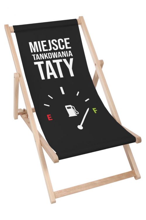 Leżak klasyczny Miejsce Tankowania Taty