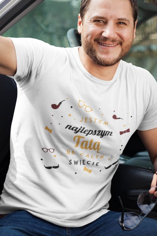 T-shirt Oversize Jestem Najlepszym Tatą