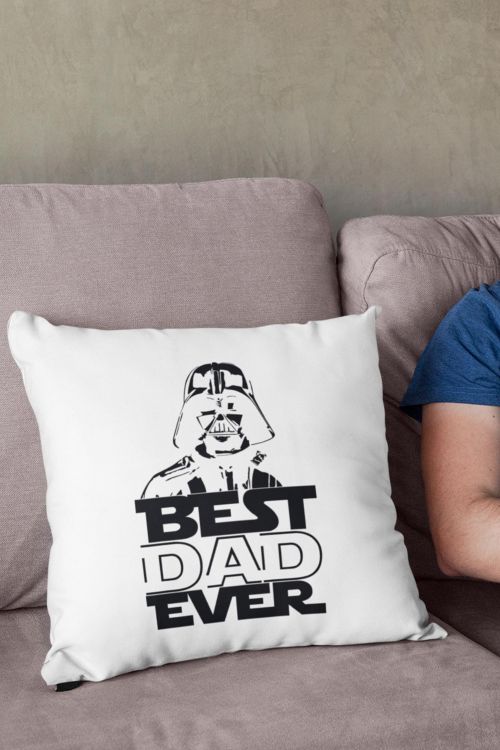 Poduszka Bawełniana Best Dad Ever SW
