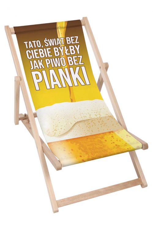 Leżak klasyczny Piwo Bez Pianki
