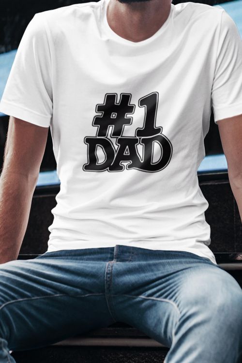 T-shirt oversize #1 DAD 