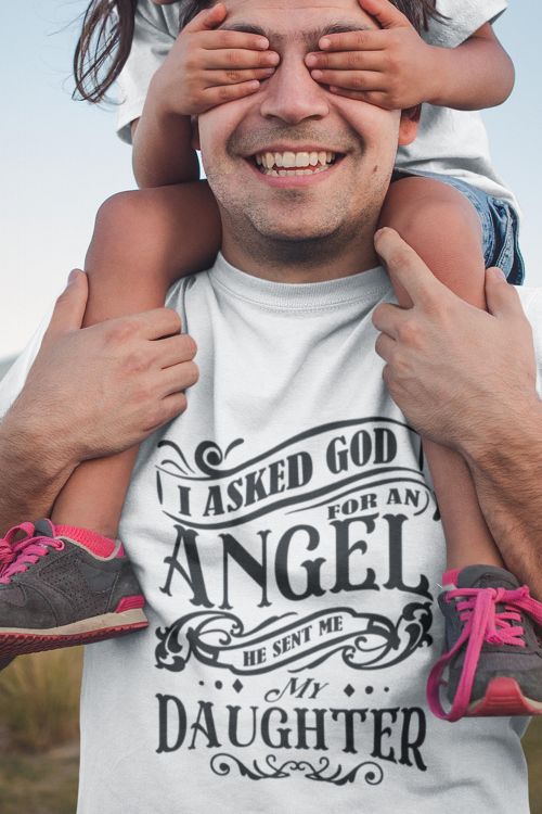 T-shirt oversize Angel Daughter