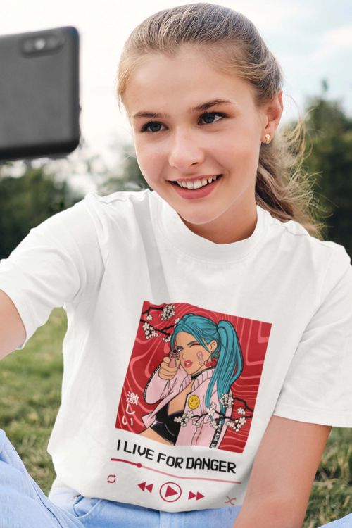 T-shirt I Live For Danger