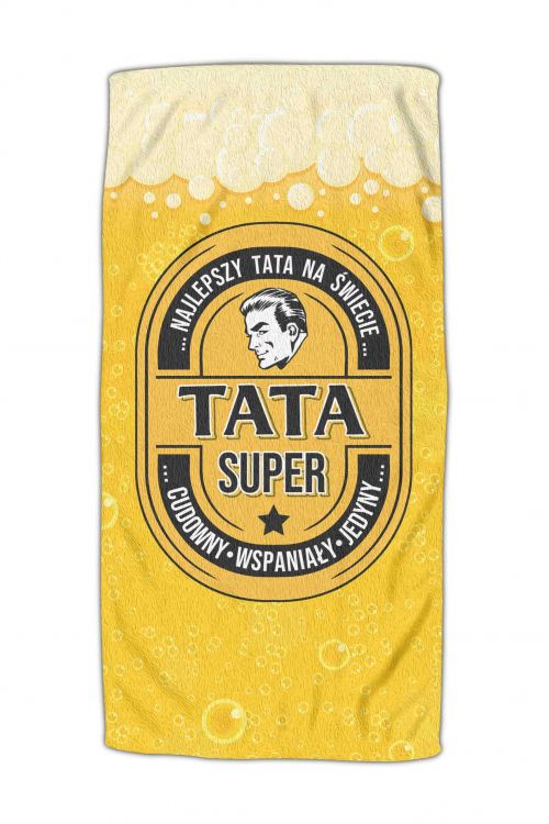 Ręcznik Tata Super Piwosz
