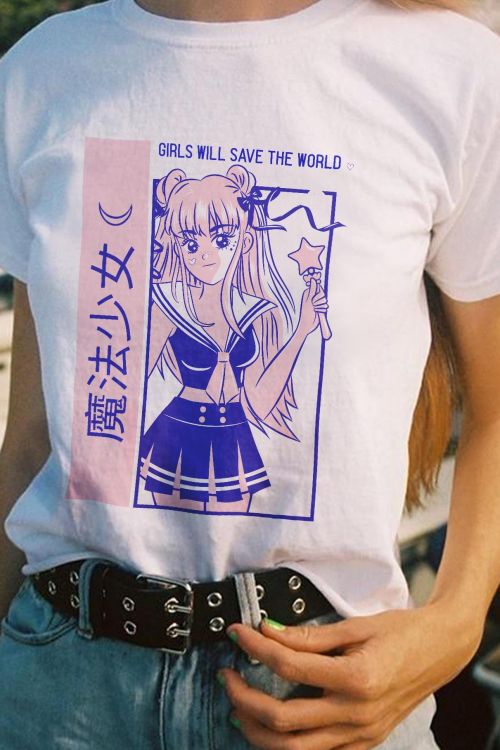 T-shirt Girlls Will Save The World