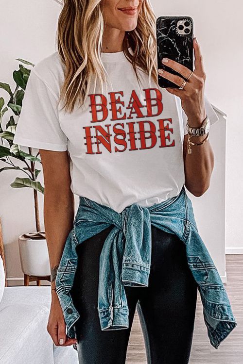 T-shirt Dead Inside