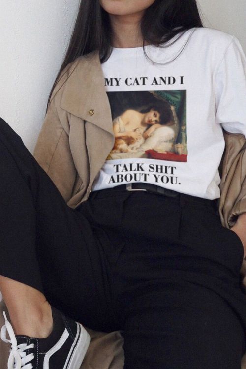 T-shirt My Cat and I